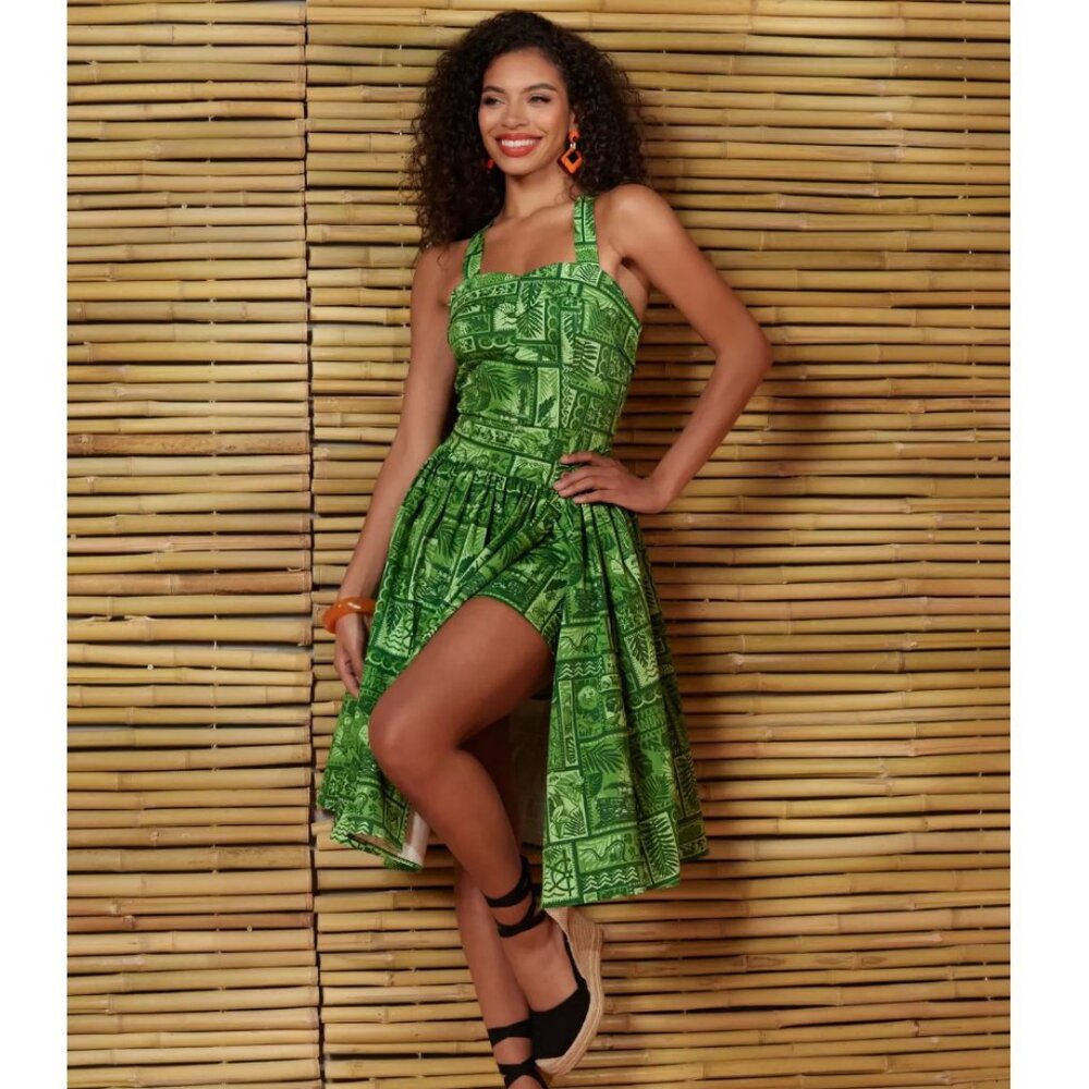 Her Universe Disney Jungle Cruise Tiki Convertible Romper - NWT - Size Medium